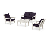 Chippendale 4-Piece Deep Seating Set with Loveseat