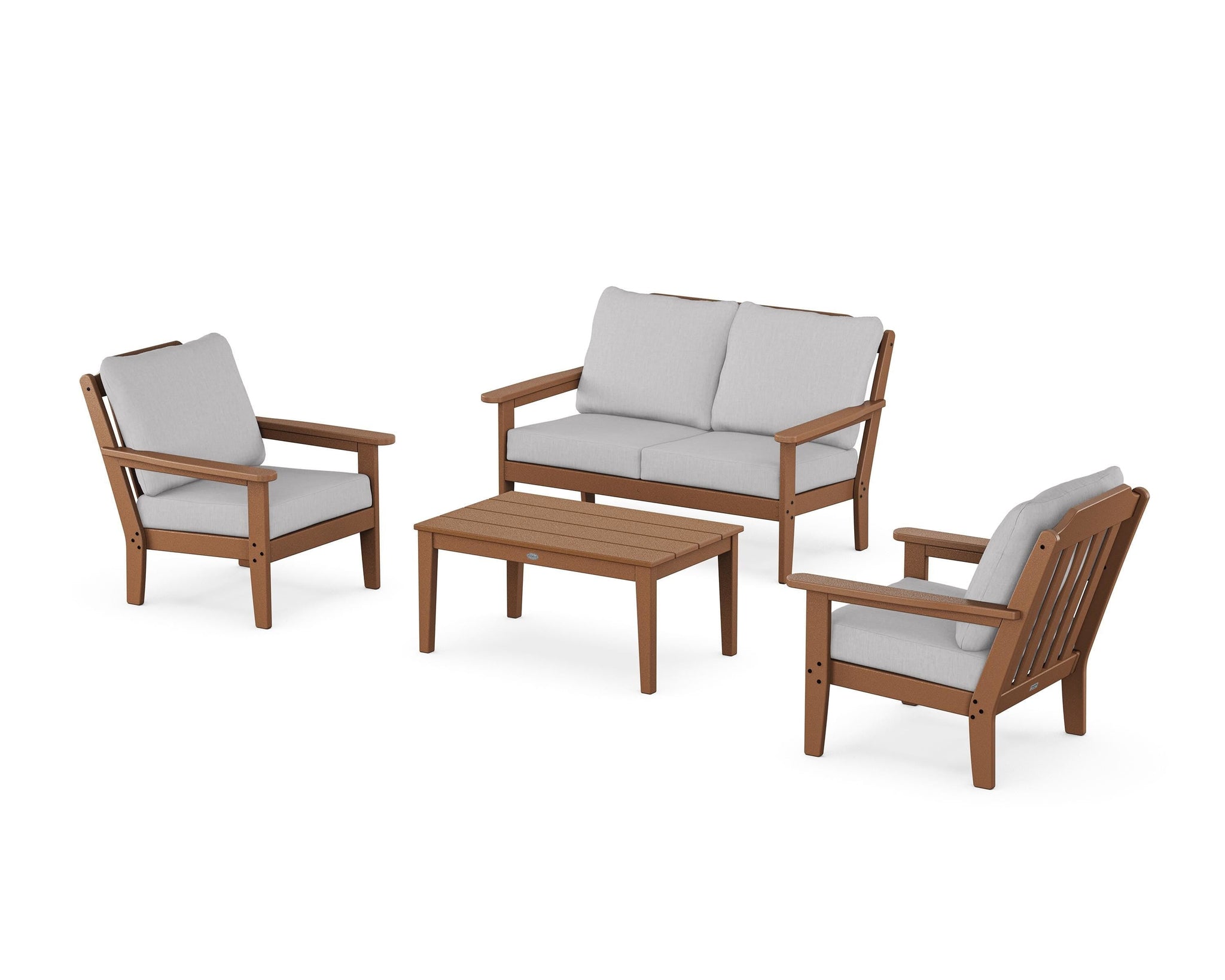Cottage 4-Piece Deep Seating Set with Loveseat