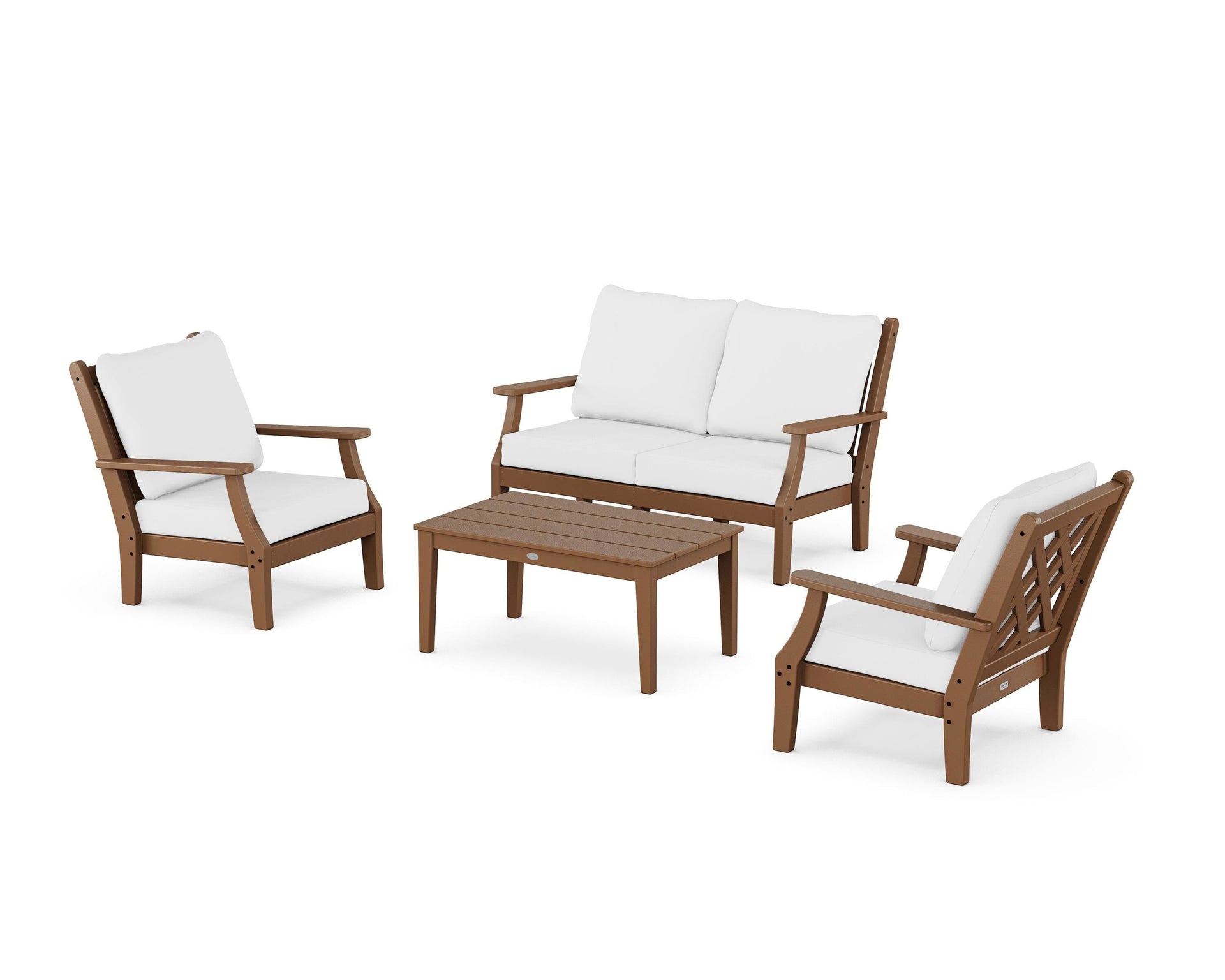 Wovendale 4-Piece Deep Seating Set with Loveseat