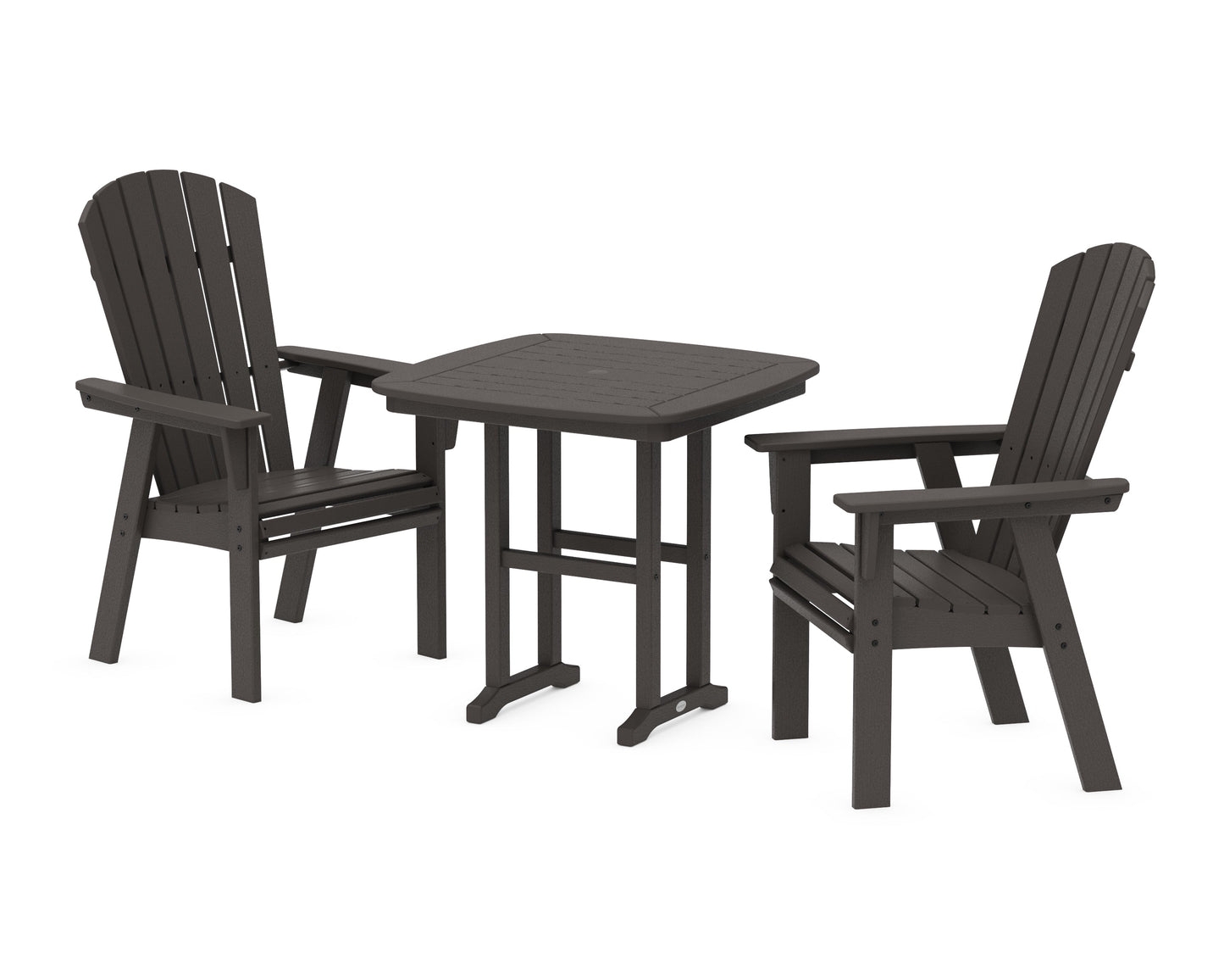 Nautical Adirondack 3-Piece Dining Set
