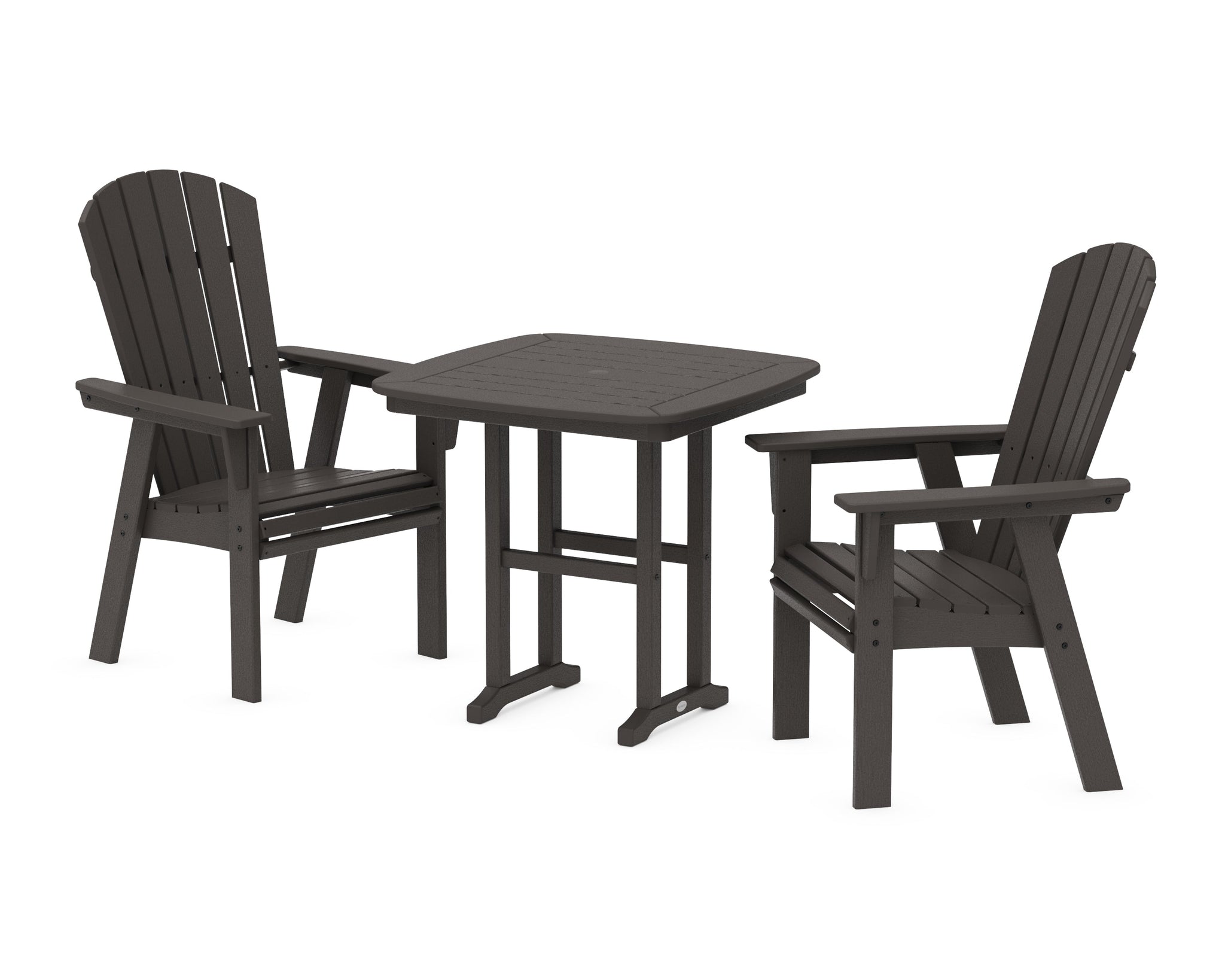 Nautical Adirondack 3-Piece Dining Set