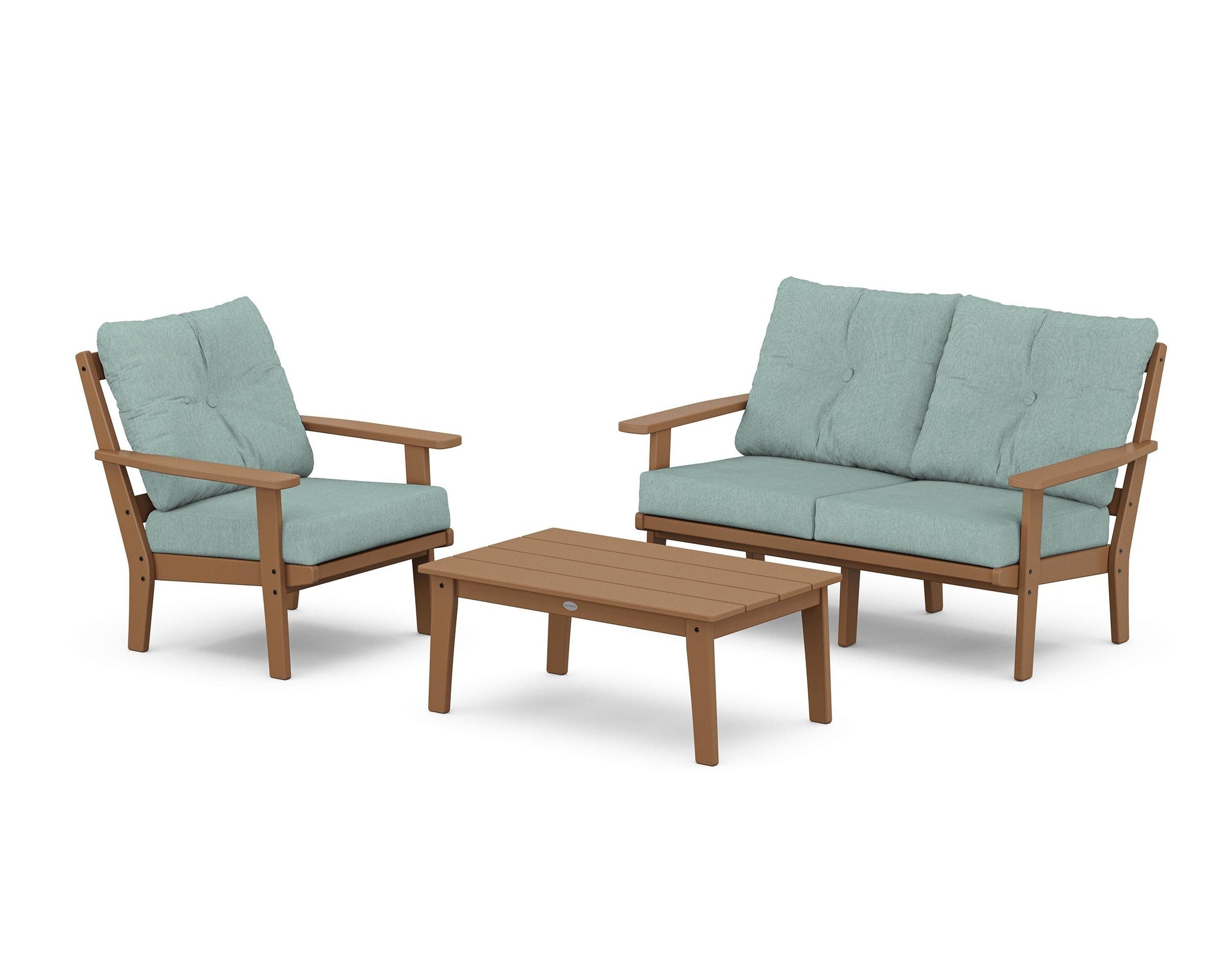 Prairie 3-Piece Deep Seating Set with Loveseat
