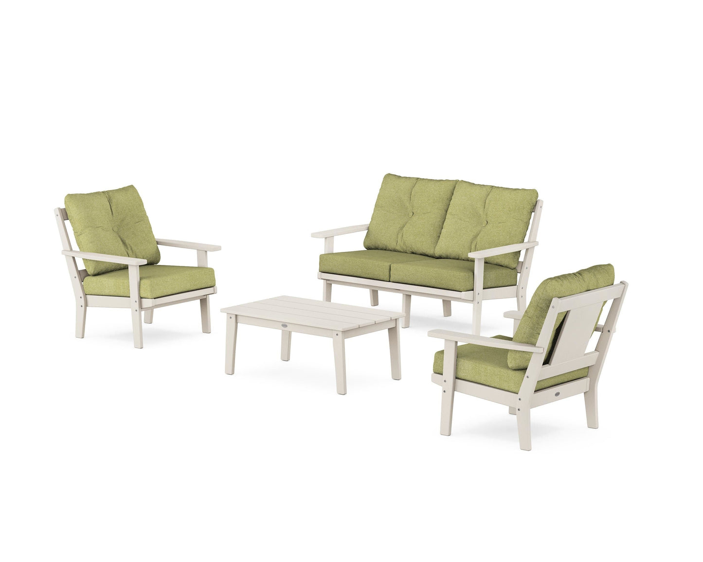 Prairie 4-Piece Deep Seating Set with Loveseat