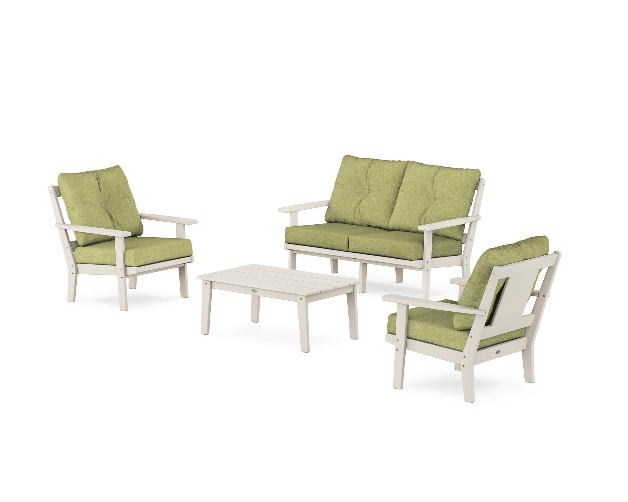 Prairie 4-Piece Deep Seating Set with Loveseat