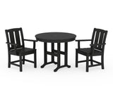 Mission 3-Piece Farmhouse Dining Set