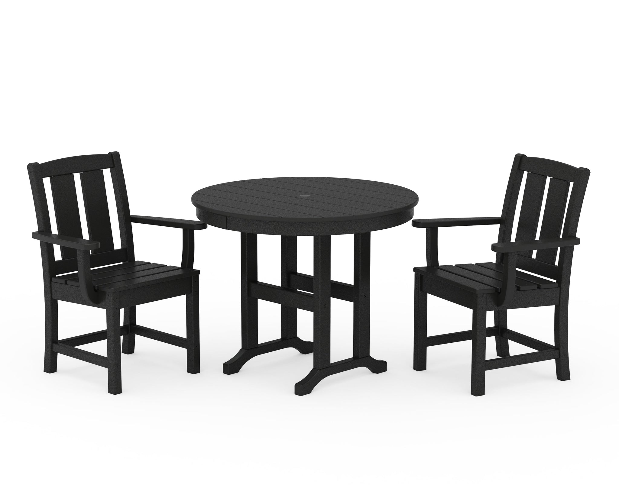 Mission 3-Piece Farmhouse Dining Set