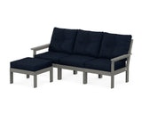 Vineyard 4-Piece Sectional with Ottoman