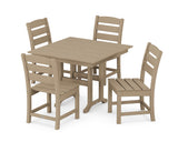 Lakeside Side Chair 5-Piece Farmhouse Dining Set