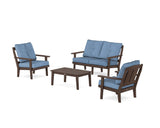 Mission 4-Piece Deep Seating Set with Loveseat