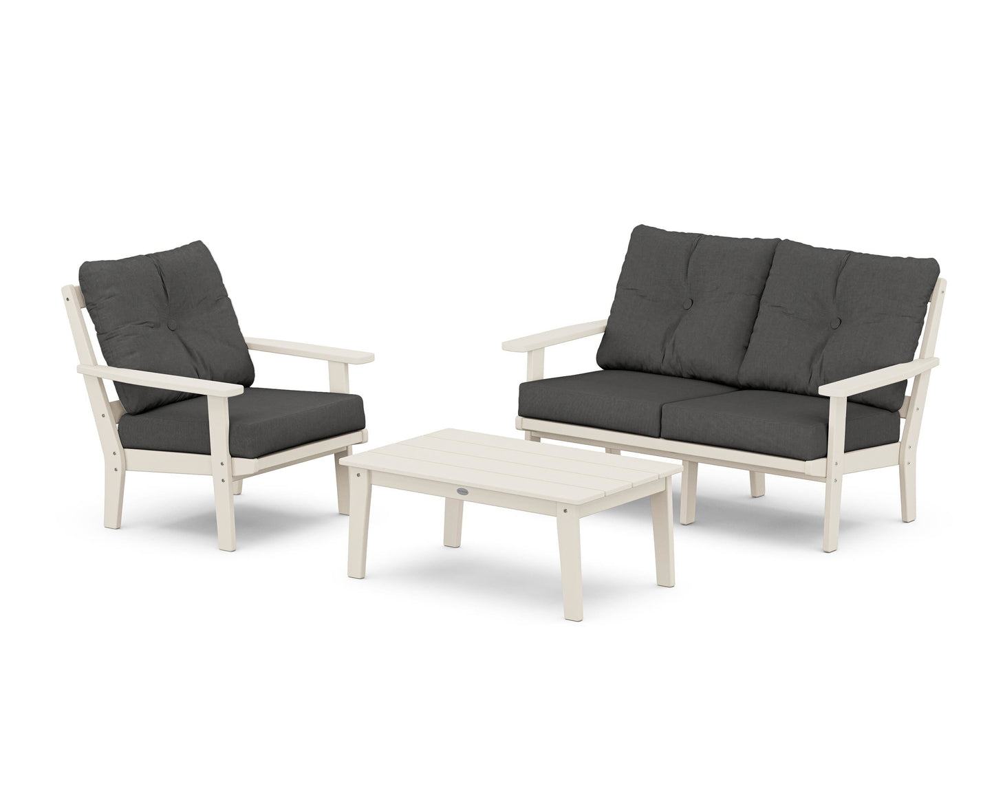 Prairie 3-Piece Deep Seating Set with Loveseat
