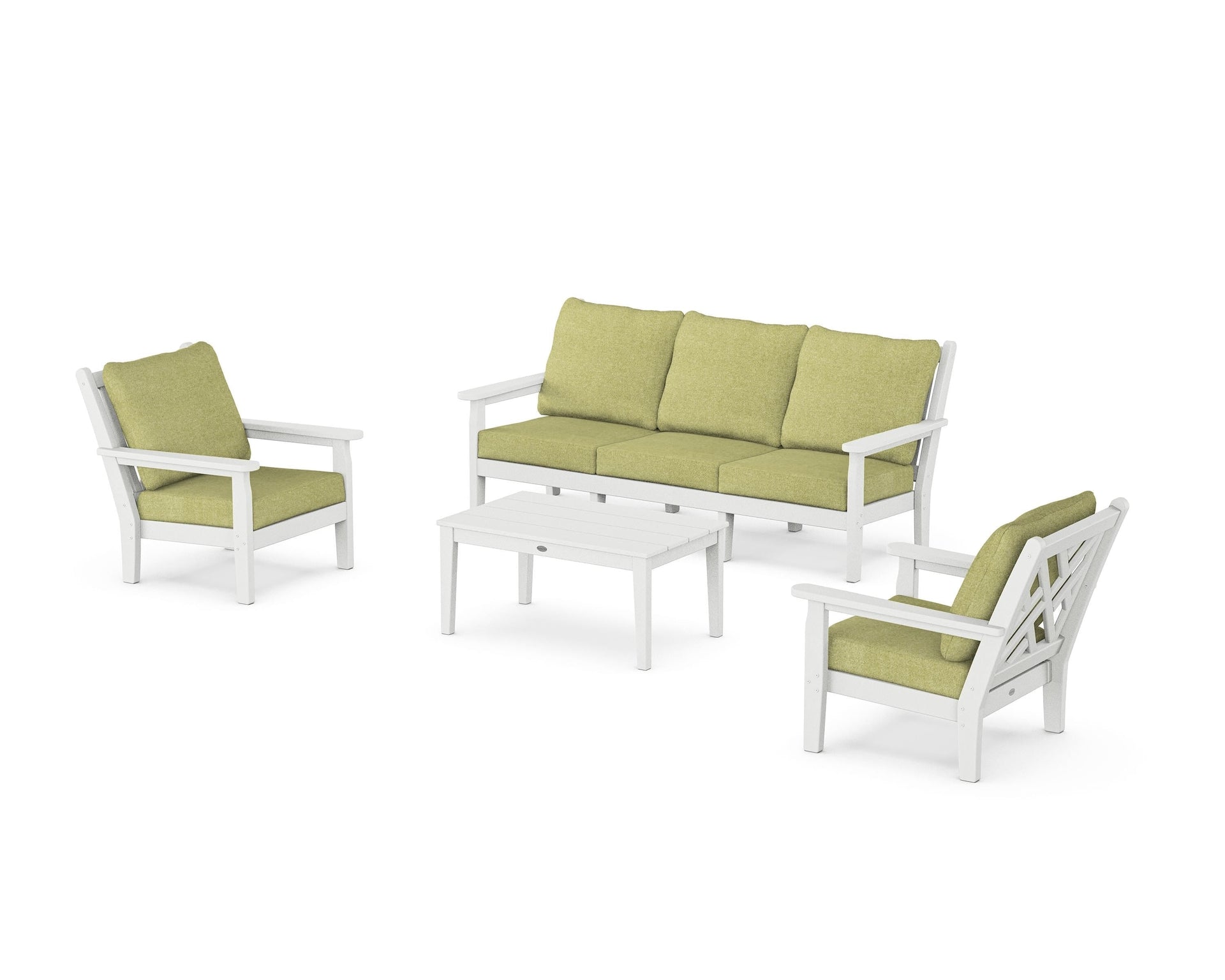 Chippendale 4-Piece Deep Seating Set with Sofa