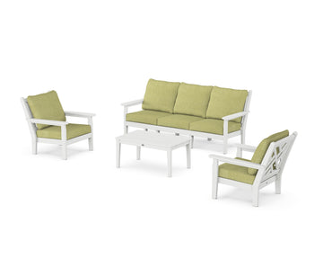 Chippendale 4-Piece Deep Seating Set with Sofa