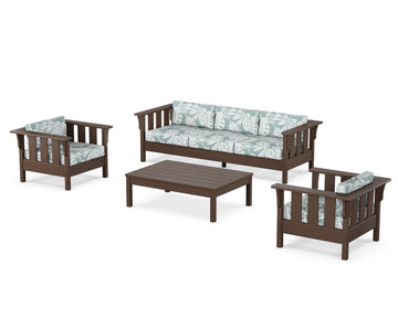 Acadia 4-Piece Deep Seating Set with Sofa