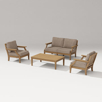 Estate Lounge 4-Piece Loveseat Set