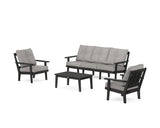 Oxford 4-Piece Deep Seating Set with Sofa