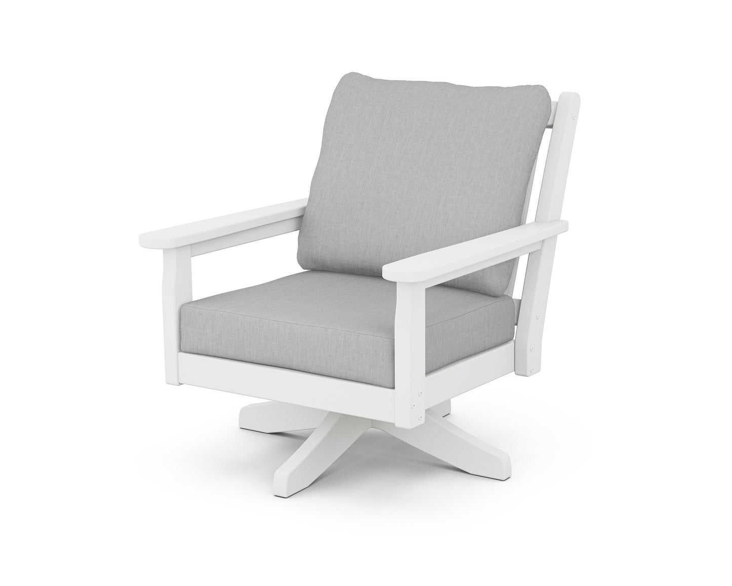 Chippendale Deep Seating Swivel Chair