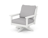 Chippendale Deep Seating Swivel Chair