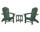 Cottage Curveback Adirondack Chair 3-Piece Set