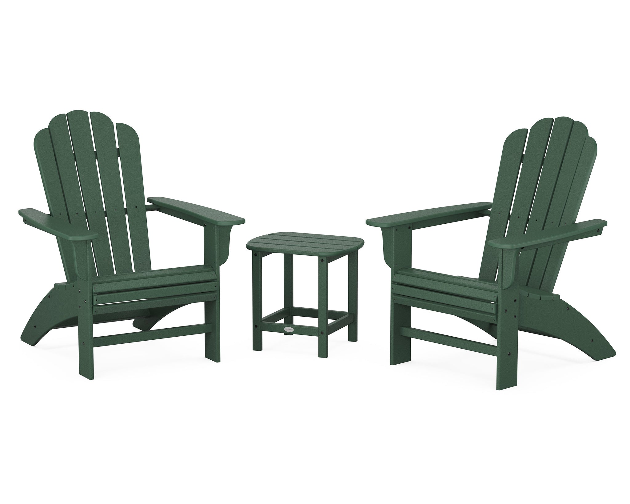 Cottage Curveback Adirondack Chair 3-Piece Set