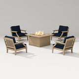 Estate 5-Piece Lounge Fire Table Set