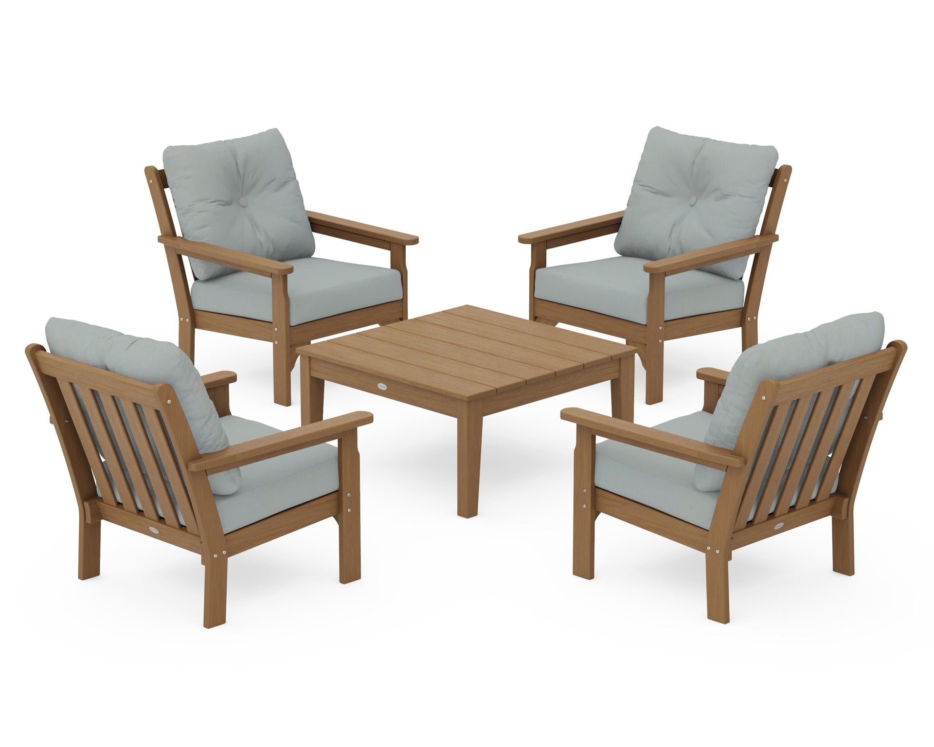 Vineyard 5-Piece Deep Seating Conversation Set
