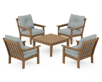 Vineyard 5-Piece Deep Seating Conversation Set