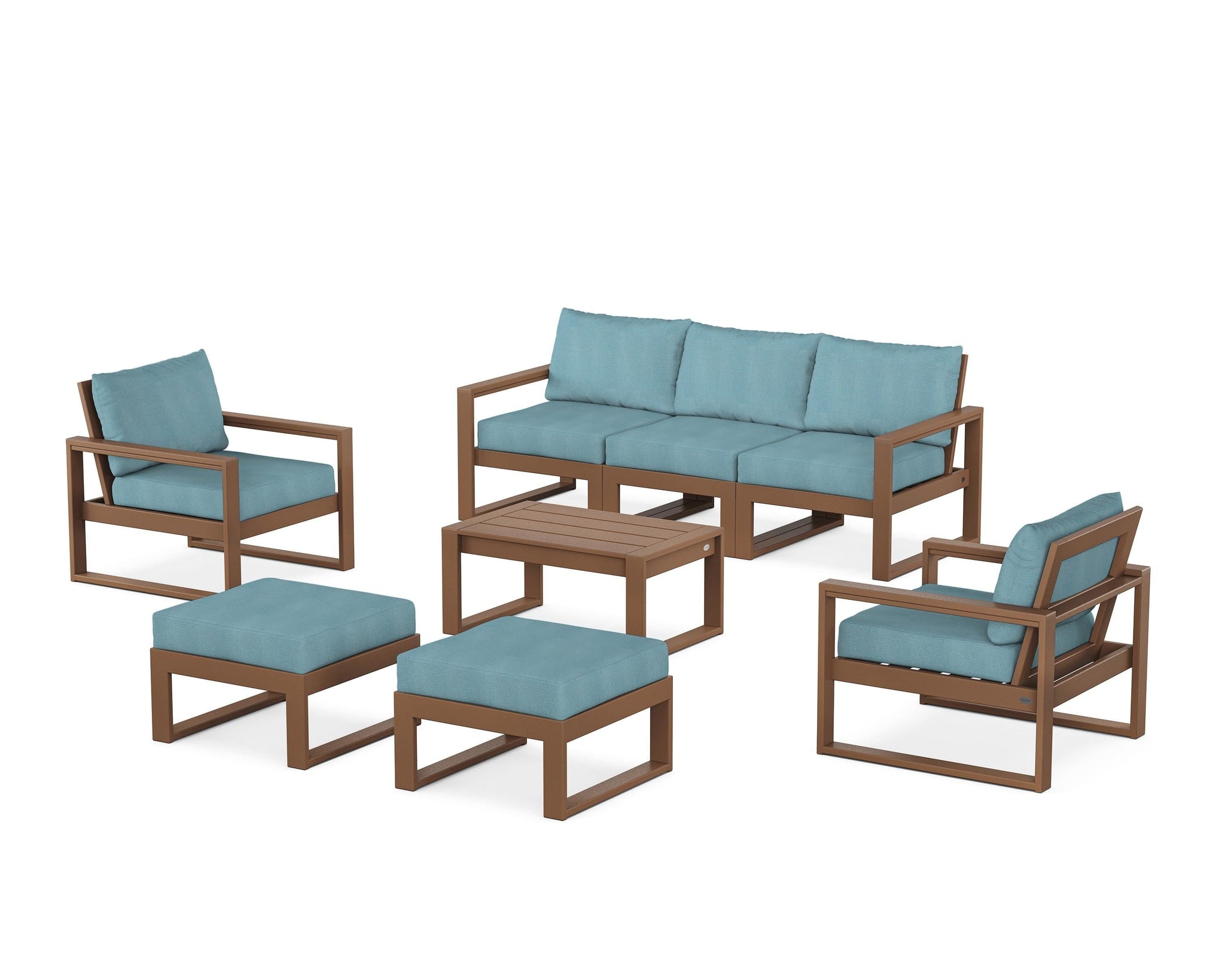 EDGE Sectional 8-Piece Lounge Sofa Set