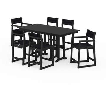 EDGE Sling 7-Piece Farmhouse Counter Set