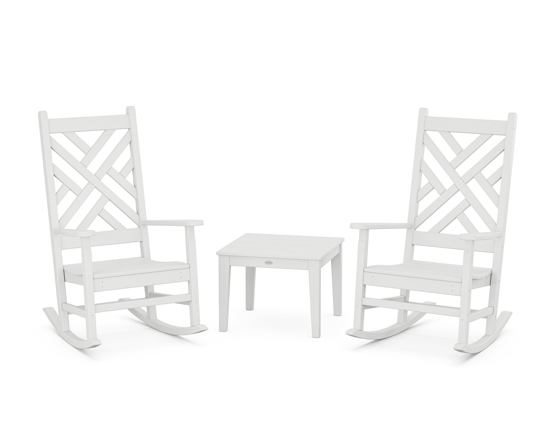 Chippendale 3-Piece Rocking Chair Set