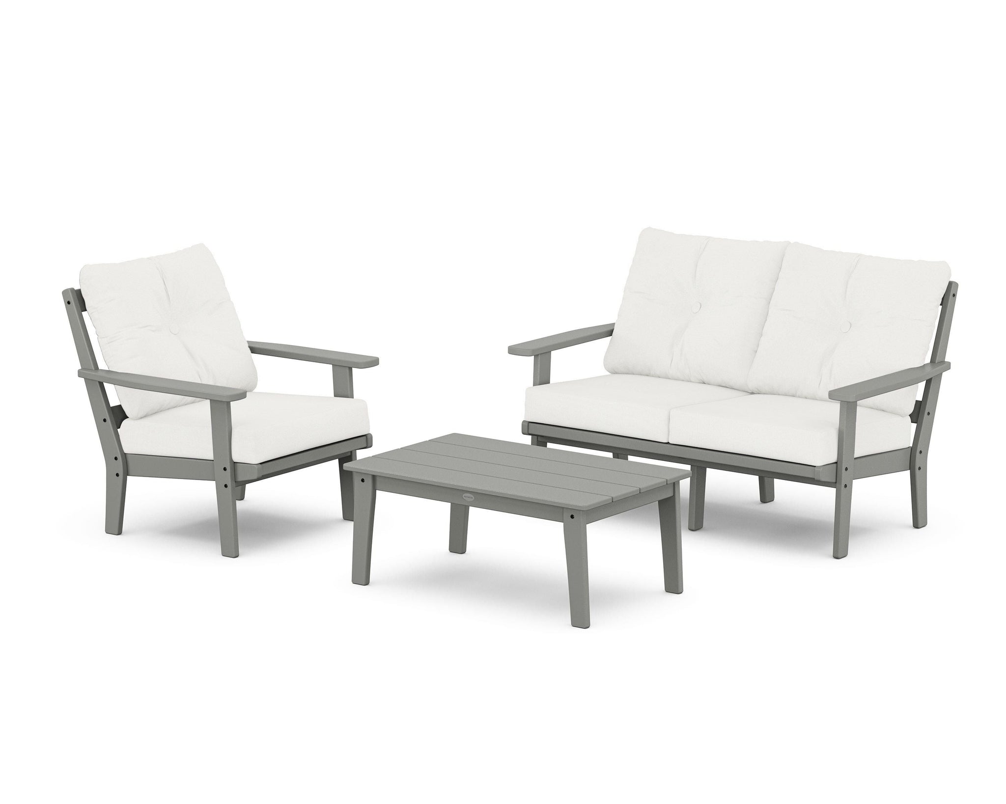 Prairie 3-Piece Deep Seating Set with Loveseat