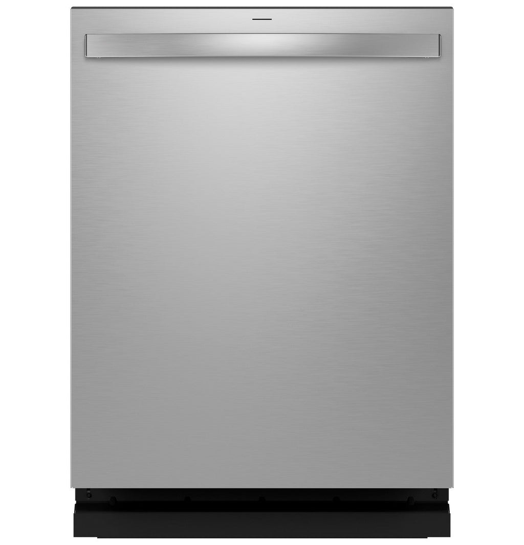 GE Profile™ ENERGY STAR® Fingerprint Resistant Top Control Stainless Interior Dishwasher with Microban™ Antimicrobial Technology