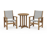 Coastal 3-Piece Round Bistro Dining Set