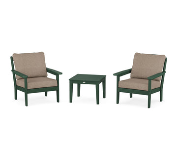 Cottage 3-Piece Deep Seating Set