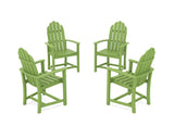 Classic 4-Piece Upright Adirondack Conversation Set