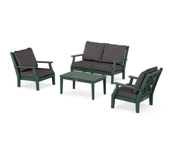 Wovendale 4-Piece Deep Seating Set with Loveseat