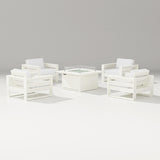 Latitude 5-Piece Lounge Fire Table Set