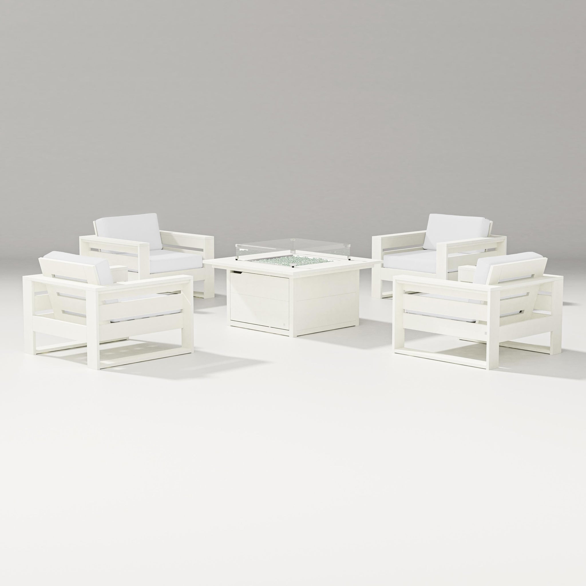 Latitude 5-Piece Lounge Fire Table Set