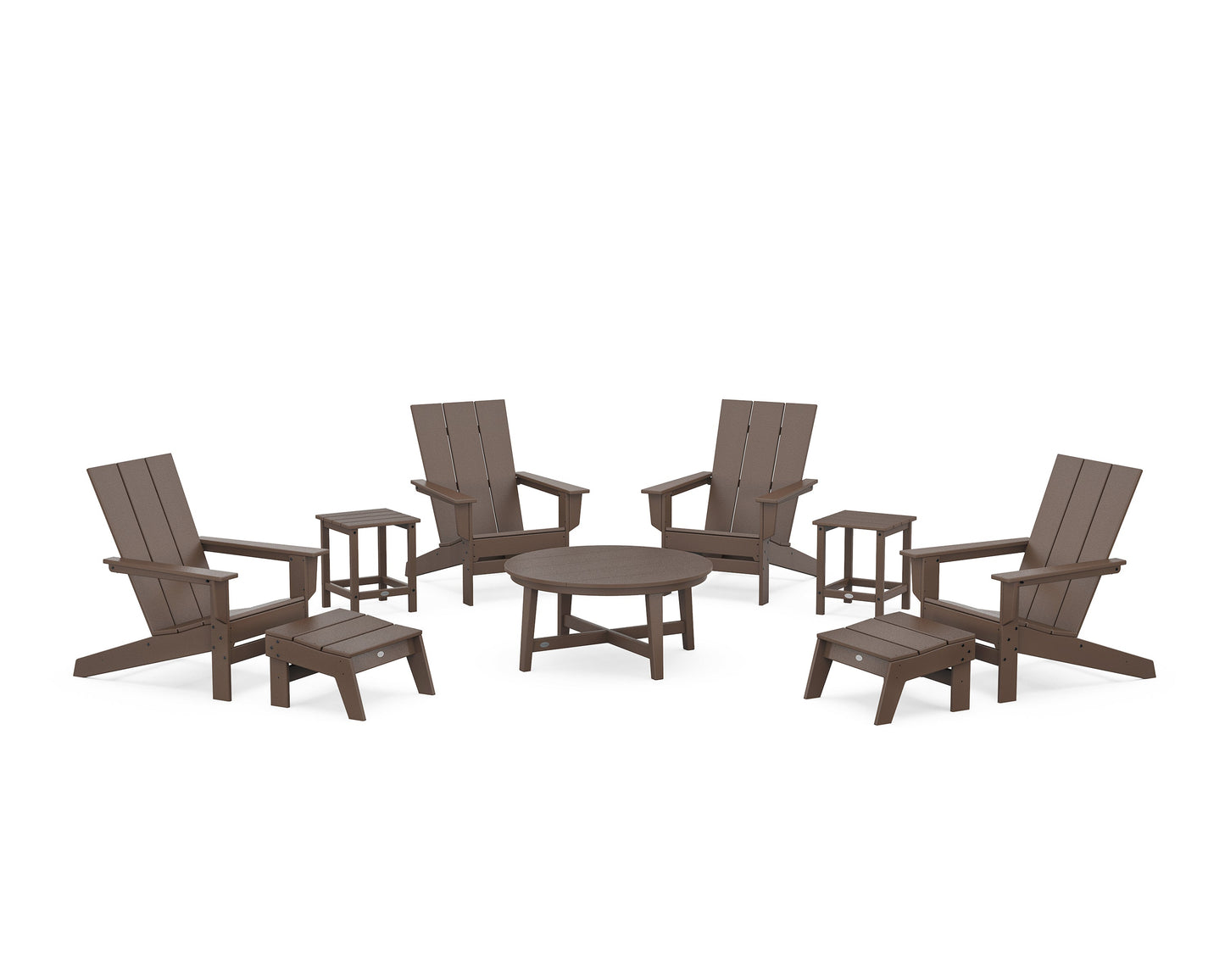 Modern Studio Adirondack 9-Piece Conversation Set