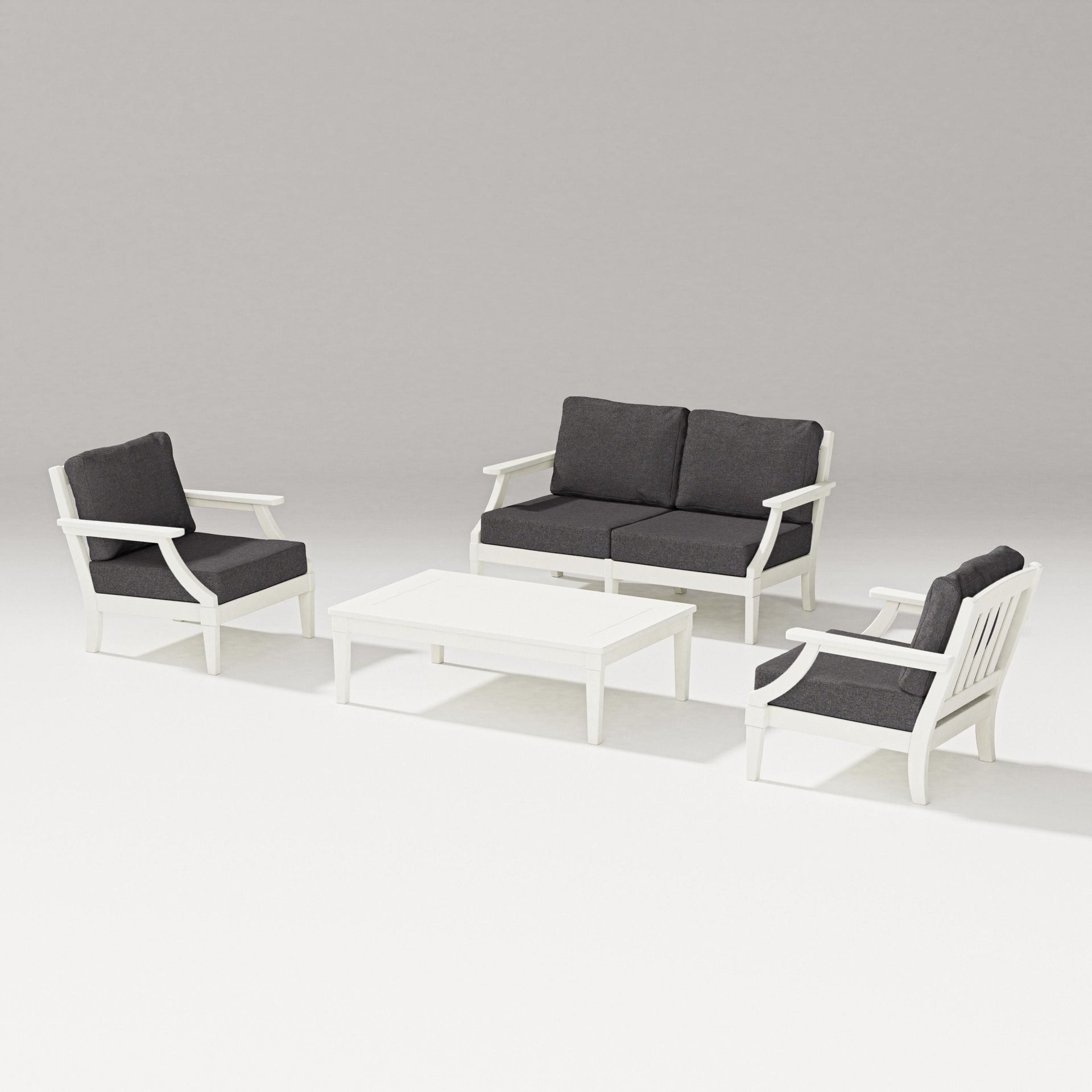 Estate Lounge 4-Piece Loveseat Set