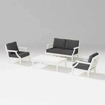 Estate Lounge 4-Piece Loveseat Set