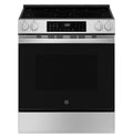 GE® ENERGY STAR® 30" Slide-In Electric Convection Range with No Preheat Air Fry and EasyWash™ Oven Tray