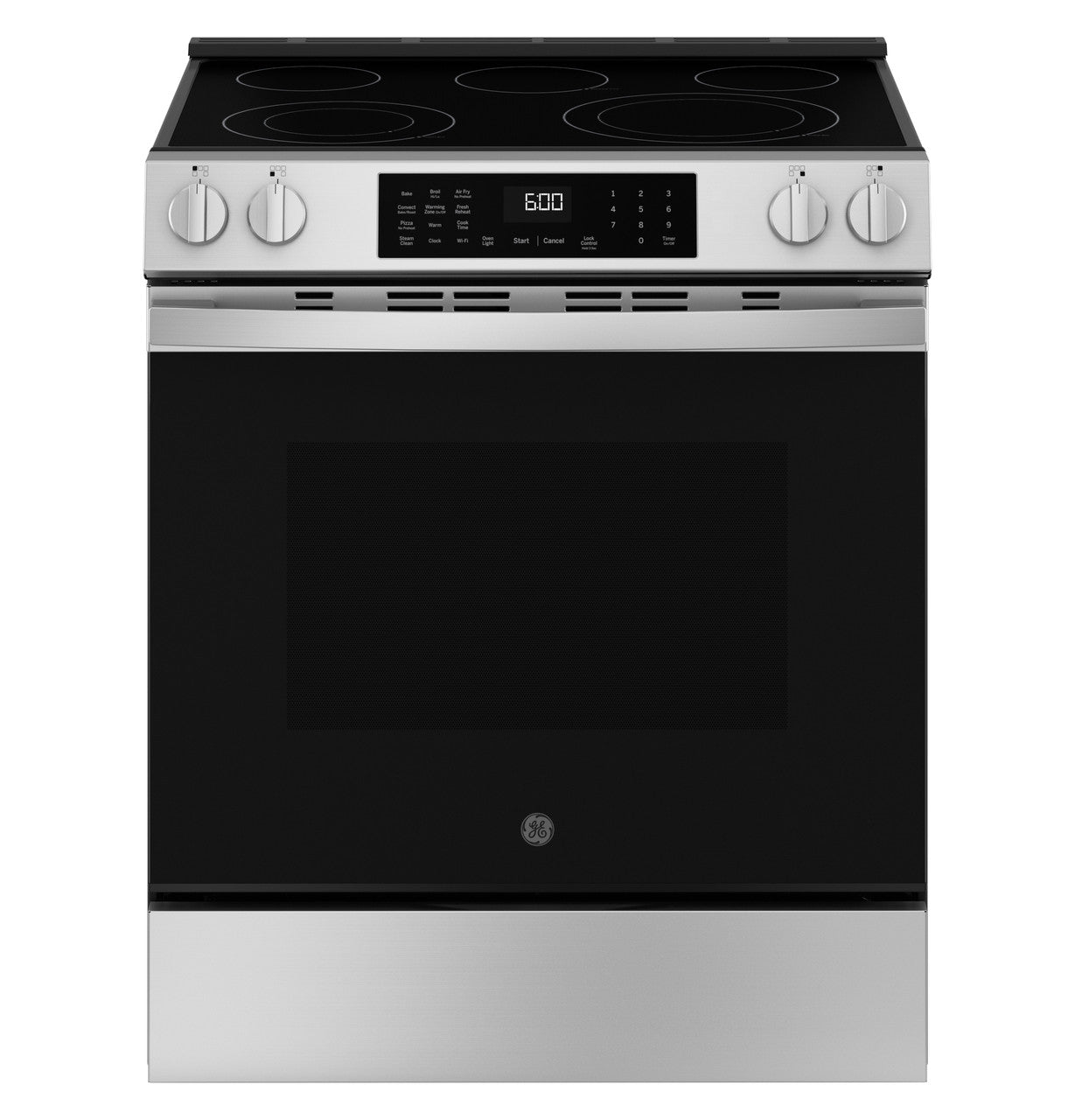 GE® ENERGY STAR® 30" Slide-In Electric Convection Range with No Preheat Air Fry and EasyWash™ Oven Tray