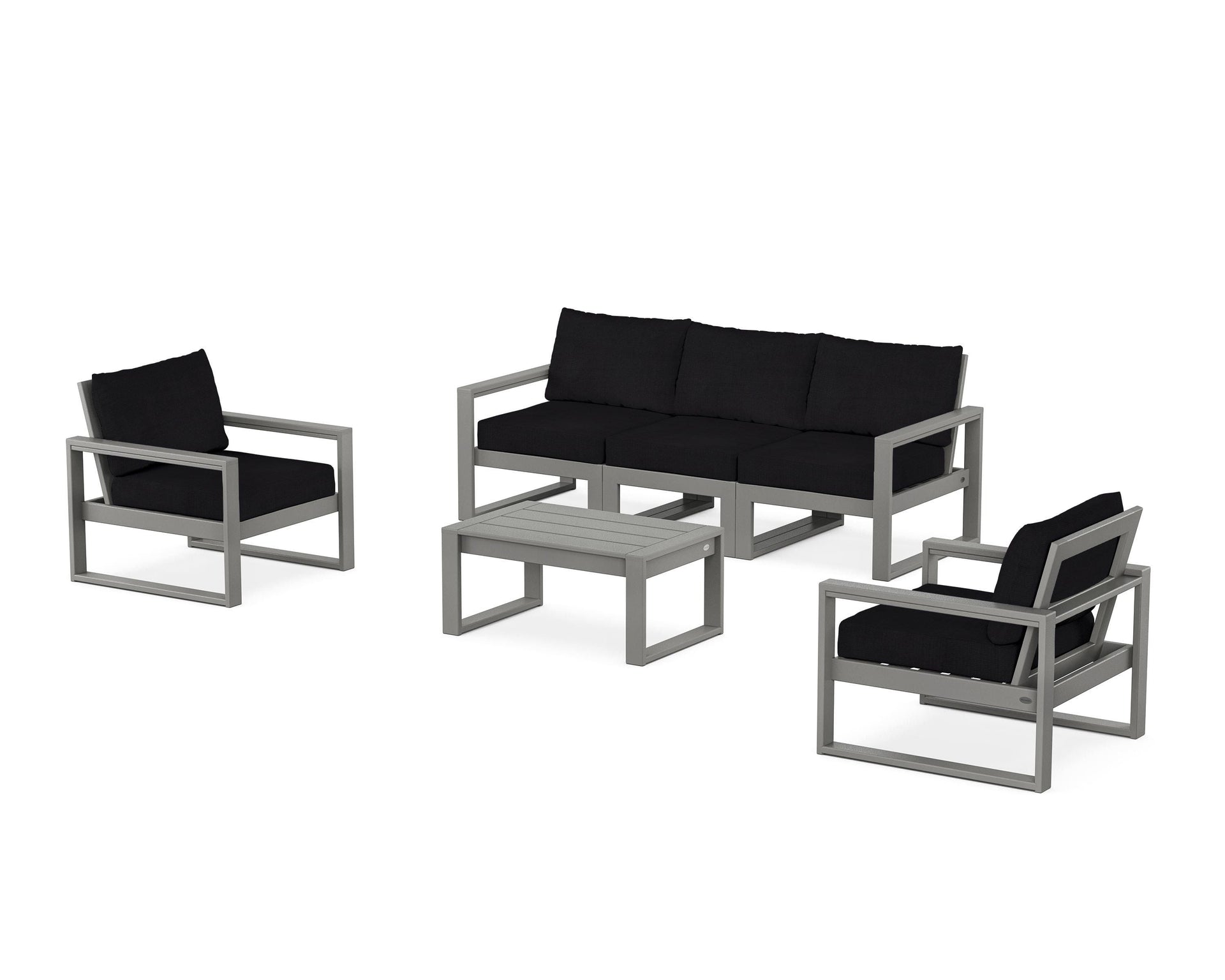 EDGE Sectional 4-Piece Deep Seating Set with Sofa