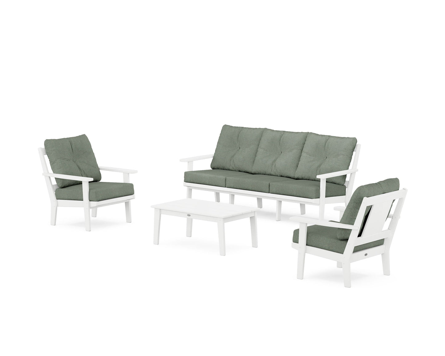 Prairie 4-Piece Deep Seating Set with Sofa