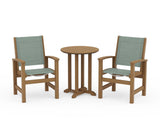 Coastal 3-Piece Round Bistro Dining Set