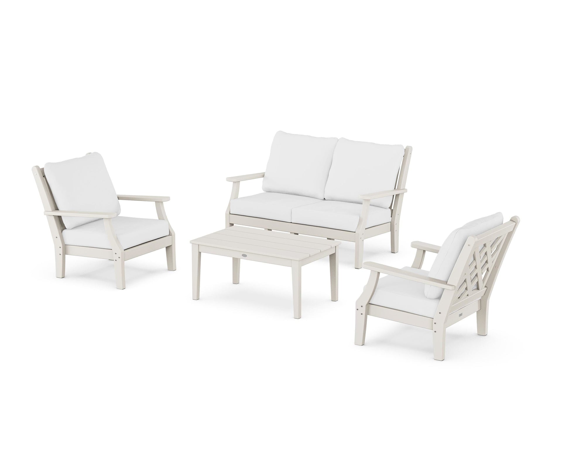 Wovendale 4-Piece Deep Seating Set with Loveseat