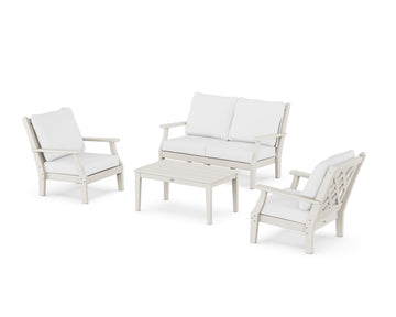 Wovendale 4-Piece Deep Seating Set with Loveseat