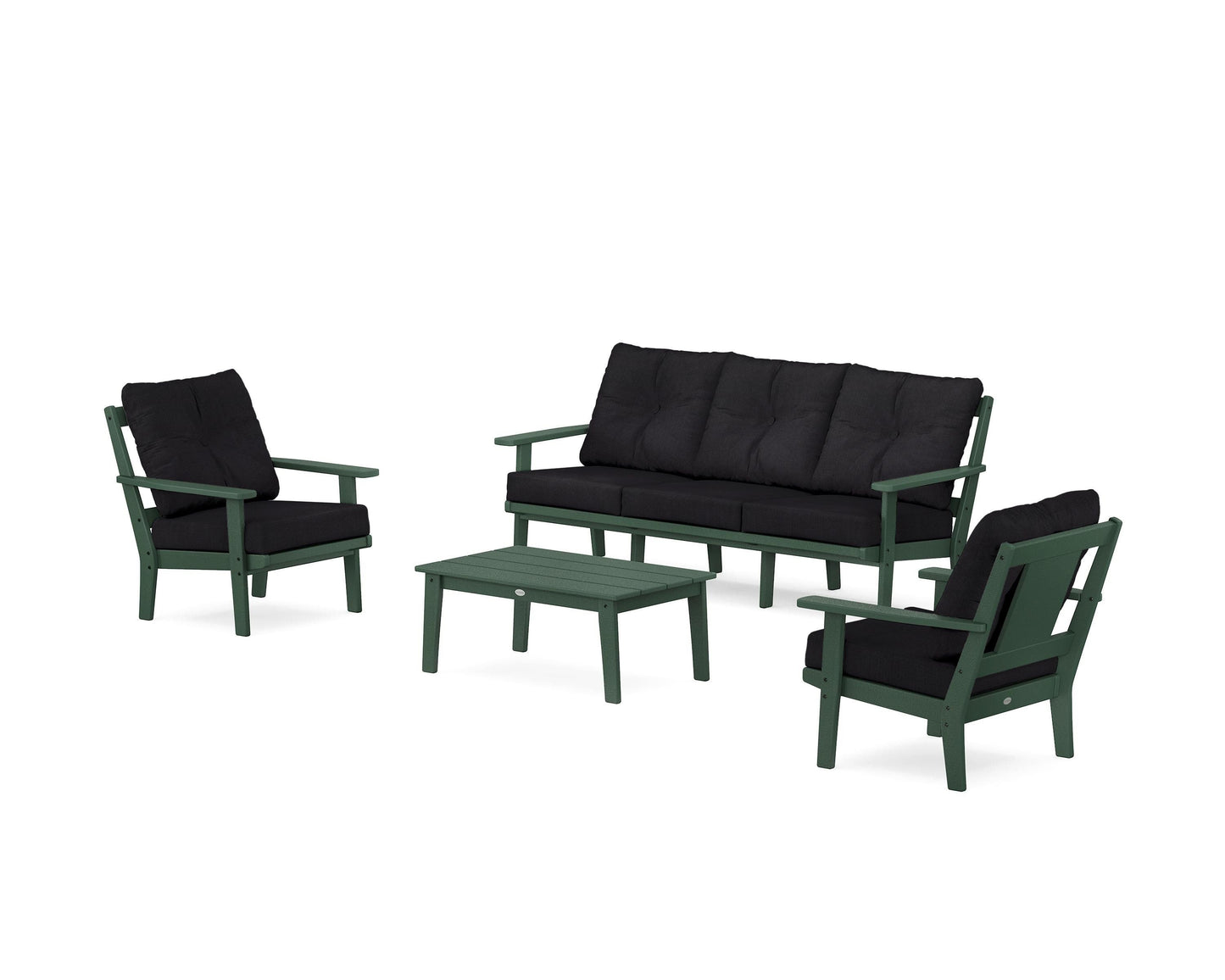 Prairie 4-Piece Deep Seating Set with Sofa
