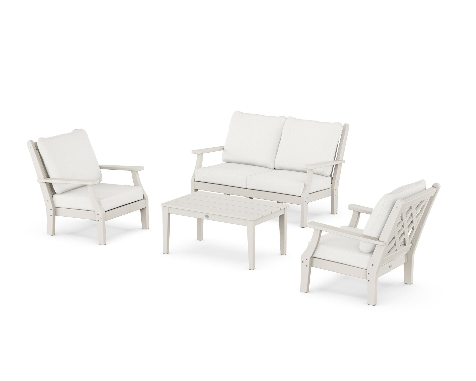 Wovendale 4-Piece Deep Seating Set with Loveseat