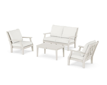Wovendale 4-Piece Deep Seating Set with Loveseat